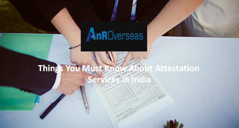 Documents Attestation Services