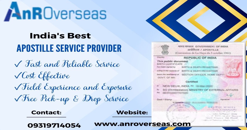 Certificate Apostille Services India