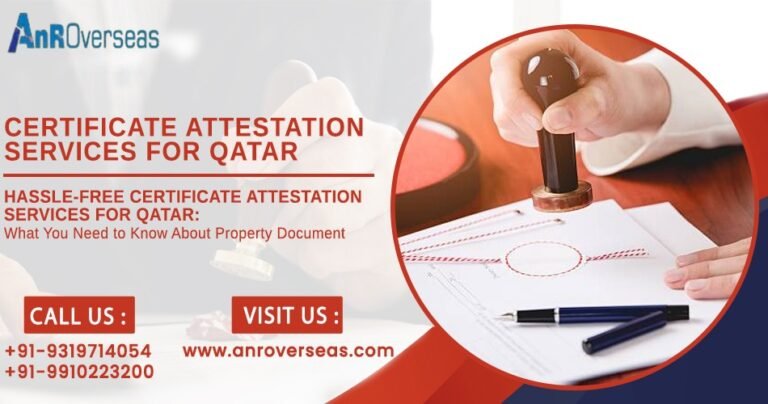 Certificate attestation services for Qatar