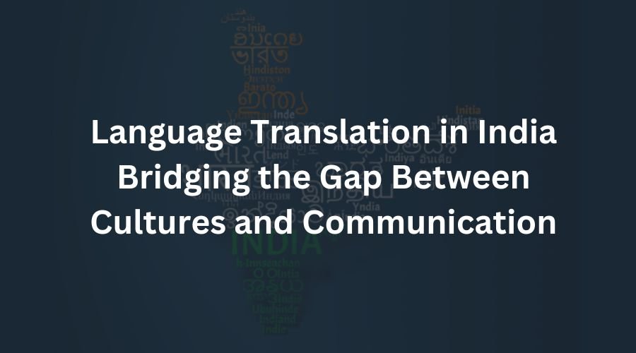 Language Translation in India