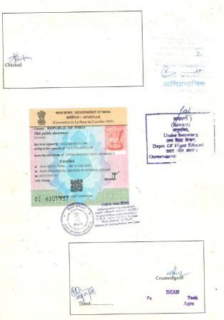 Educational Certificate Attestation