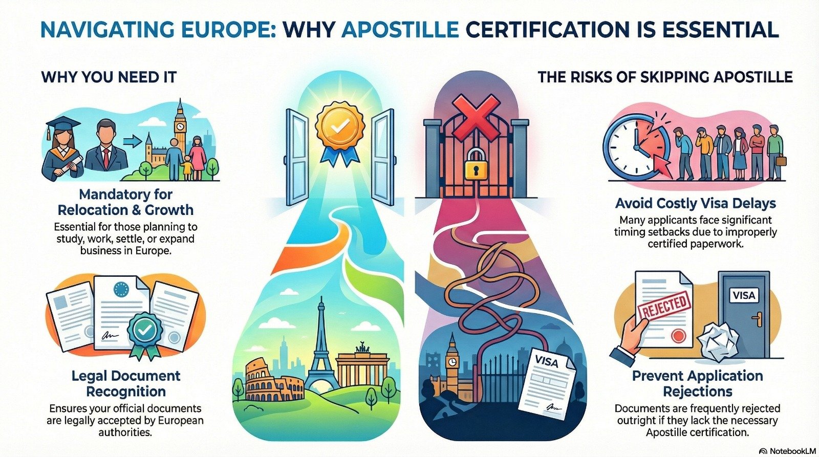 Why Apostille is Mandatory for Europe?