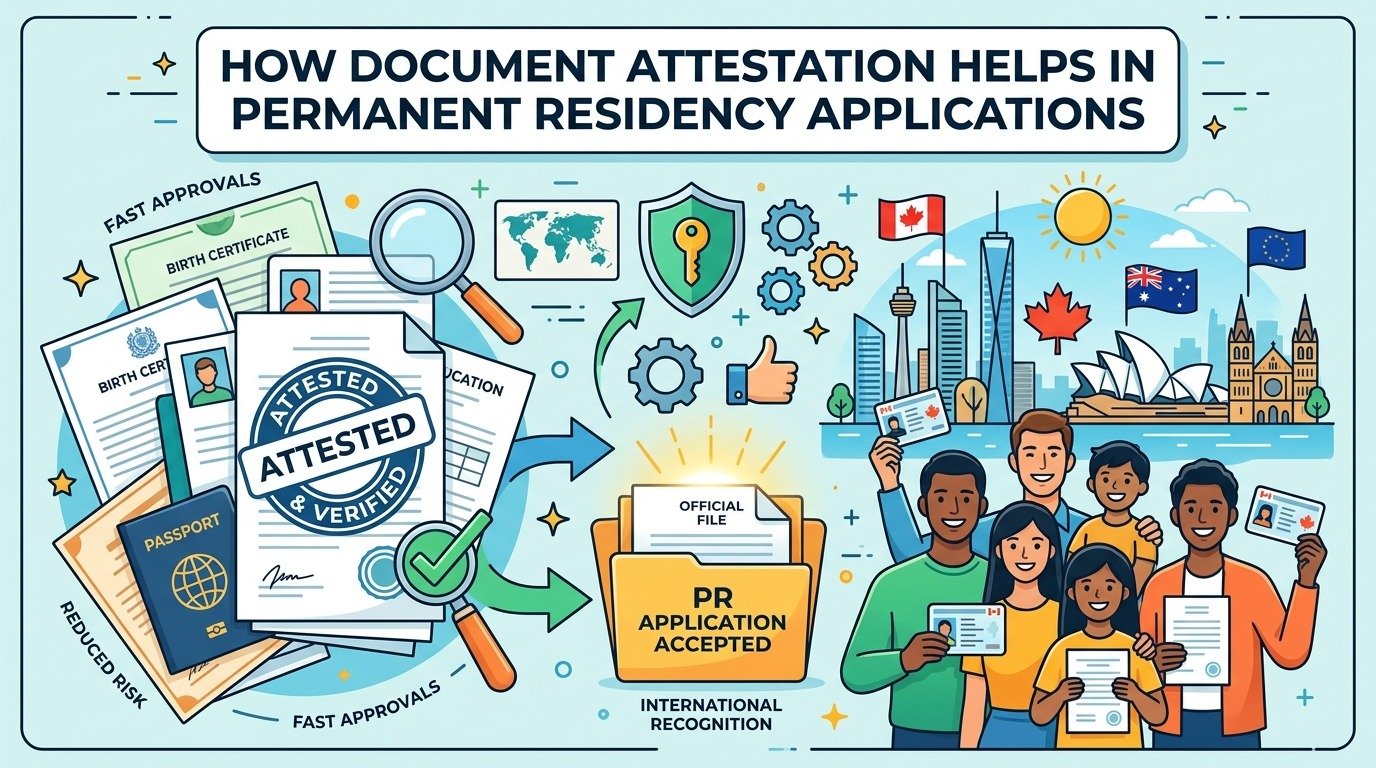document attestation for Permanent Residency